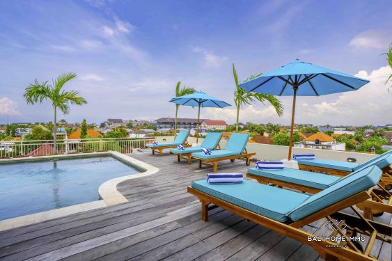 Appartement 2 chambres à vendre en bail au centre de Seminyak