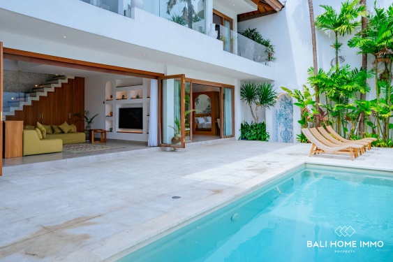 Image 2 from Villa de 2 chambres à flanc de falaise avec vue sur l'océan, à louer au mois à Bingin.