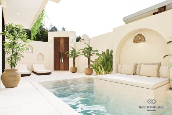 Image 2 from Hors plan Villa méditerranéenne de 2 chambres à vendre près de la plage de Berawa à Bali