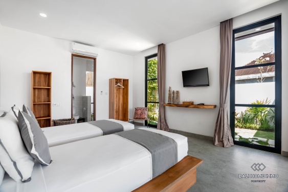 Image 8 from 2 bedroom modern tropical villa with ricefield view for sale leasehold in cemagi beachside