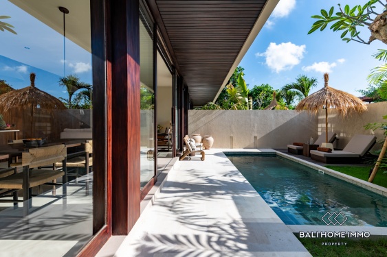 Villa moderne de 2 chambres à louer en bord de mer à Cemagi