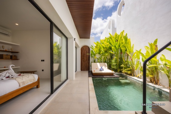 Image 19 from Vila modern 2 kamar dijual dengan status hak sewa di Cemagi