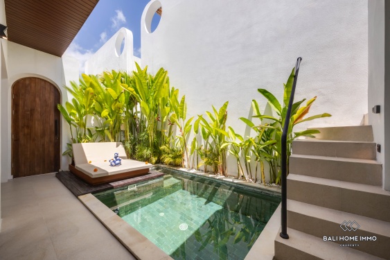 Image 20 from Vila modern 2 kamar dijual dengan status hak sewa di Cemagi