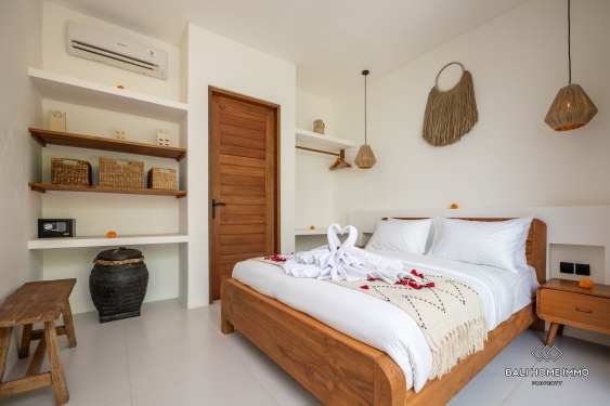 Image 10 from Vila modern 2 kamar dijual dengan status hak sewa di Cemagi