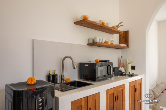 Image 8 from Vila modern 2 kamar dijual dengan status hak sewa di Cemagi