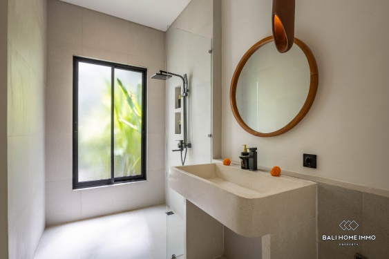 Image 18 from Vila modern 2 kamar dijual dengan status hak sewa di Cemagi