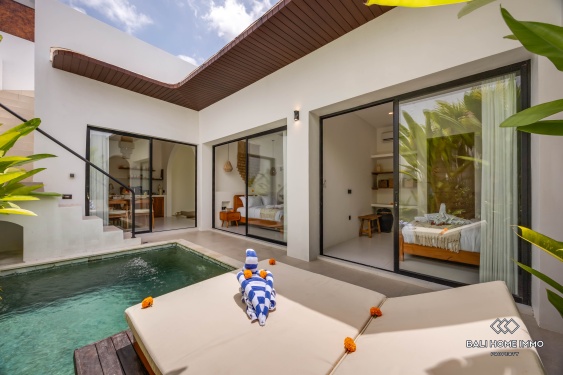 Image 1 from Vila modern 2 kamar dijual dengan status hak sewa di Cemagi