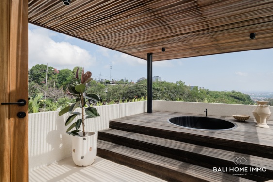 Image 9 from Villa de 2 chambres avec vue sur l'océan à vendre en pleine propriété à Jimbaran, Goa Gong