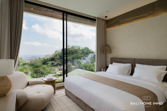 Image 5 from Villa de 2 chambres avec vue sur l'océan à vendre en pleine propriété à Jimbaran, Goa Gong