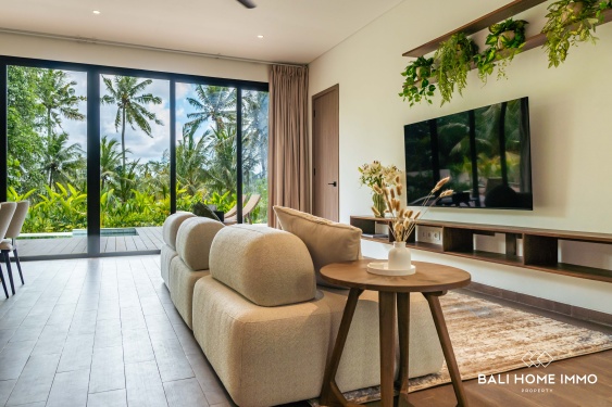 Image 7 from Villa Baru dengan 2 Kamar Tidur dan Pemandangan Hutan Dijual di Ubud