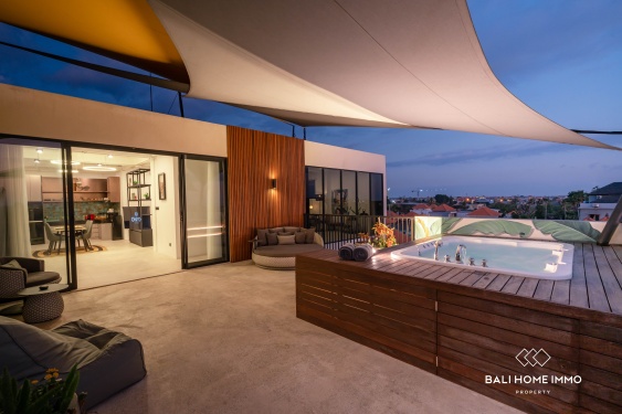 Image 13 from Penthouse de 2 chambres avec vue sur le coucher de soleil à vendre à Canggu