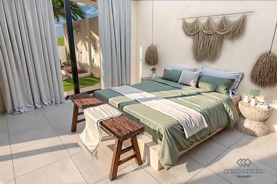 Image 8 from Villa de 2 chambres avec vue sur les rizières tropicales à vendre à Kedungu Bali