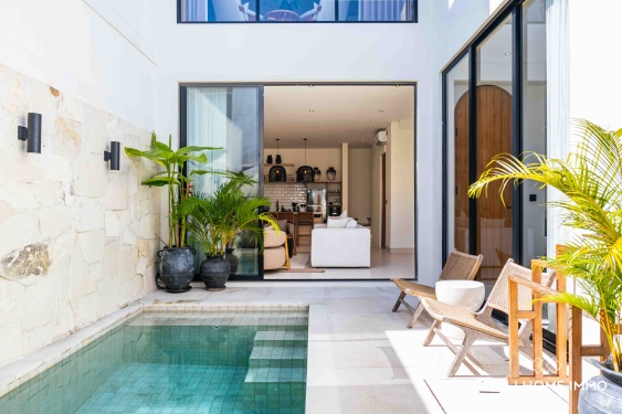 Villa de 2 chambres à vendre à Canggu Batu Bolong