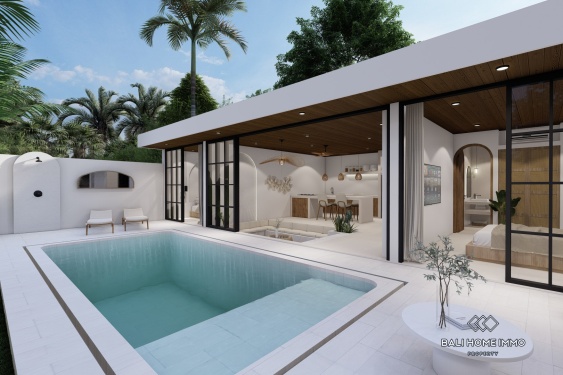 Image 1 from Vila 2 kamar off-plan untuk dijual leasehold di Kerobokan