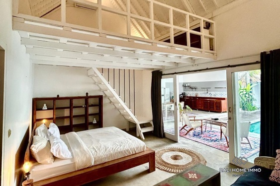 Image 12 from Villa de 2 chambres avec mezzanine à louer dans le centre de Berawa Canggu