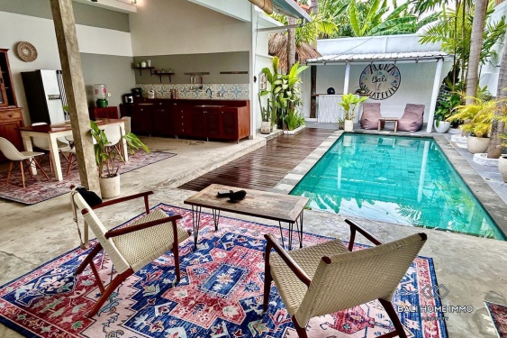 Image 2 from Villa de 2 chambres avec mezzanine à louer dans le centre de Berawa Canggu