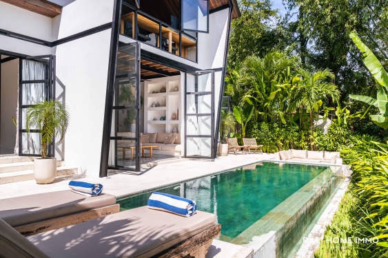 Image 2 from 2-Bedroom Villa with Pandan Leaf, Jungle and Ricefield View for Sale in Cepaka