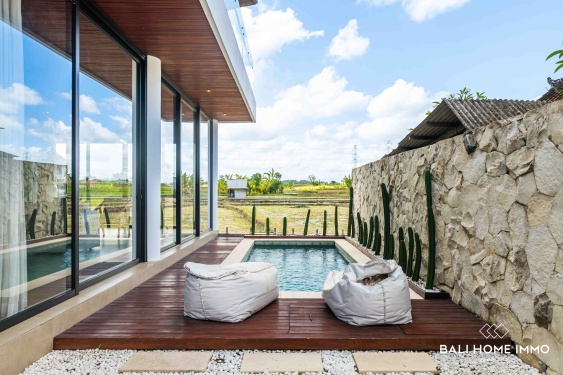 Dijual villa 2 kamar tidur dengan pemandangan sawah di cepaka