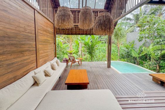 Image 2 from Dijual Vila 2 Kamar dengan Pemandangan Sungai di Ubud