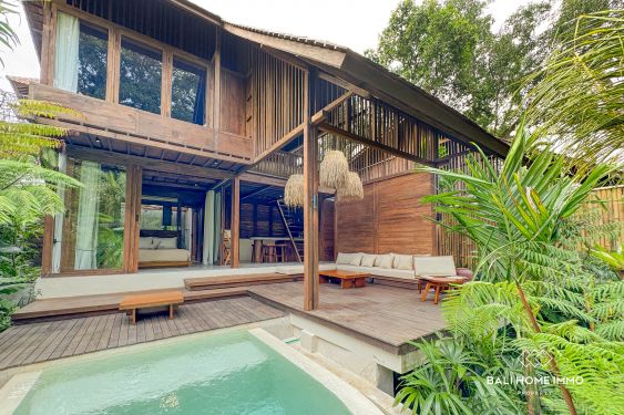 Image 1 from Dijual Vila 2 Kamar dengan Pemandangan Sungai di Ubud