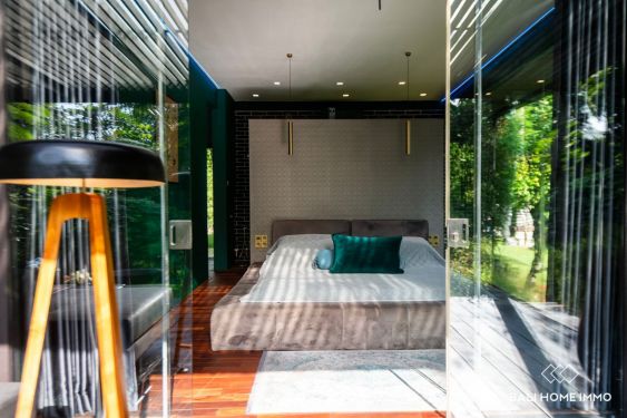 Image 11 from Villa moderne de 2 chambres avec vue et jardin à vendre à Kedungu Bali