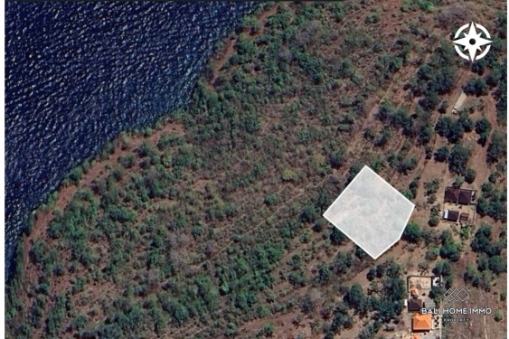 Image 2 from Tanah seluas 20 are berpemandangan laut dijual leasehold di Nusa Penida
