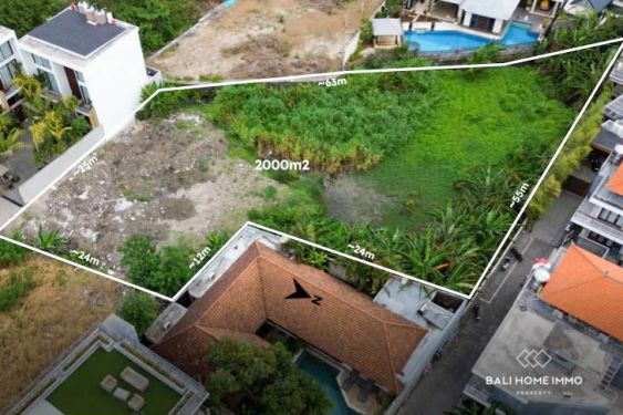Image 2 from 20 are Land for Sale in The Heart of Berawa Canggu