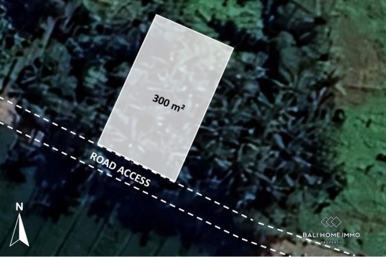 Image 1 from 3 are land with ricefield view for sale in kedungu