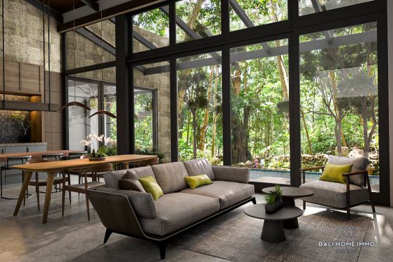 Image 3 from Villa de 3 chambres conçue par un architecte au bord de la rivière à vendre à Ubud Bali