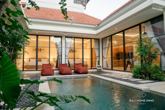 Villa familiale de 3 chambres à louer à Pererenan