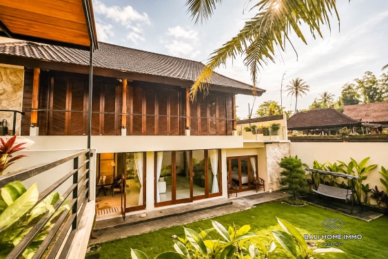 Villa familiale de 3 chambres avec vue sur les rizières à louer à Mas, Ubud