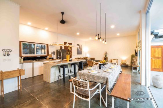 Image 7 from Villa moderne de 4 chambres à louer dans le centre du quartier branché de Berawa, Canggu