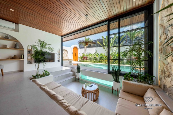 Image 3 from Vila 3 kamar off-plan untuk dijual leasehold di Kerobokan