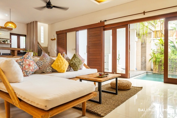 Image 3 from 3 Bedroom Villa with Rice Field View for Sale and Rent in Pererenan