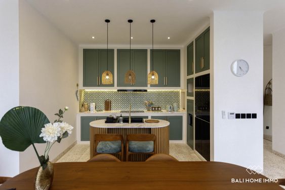 Image 7 from Villa de 3 chambres sur plan avec vue sur les rizières à vendre en location près de Berawa