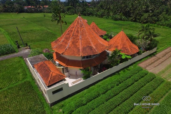 Image 1 from Villa familiale de 4 chambres avec vue sur les rizières à vendre à Ubud