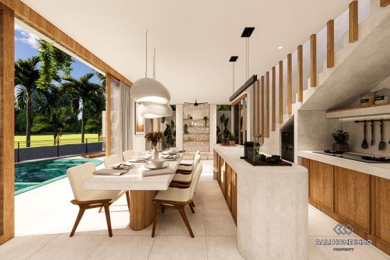 Image 9 from Vila dengan Pemandangan Sungai 4 Kamar Tidur Dijual di Umalas dekat Sekolah