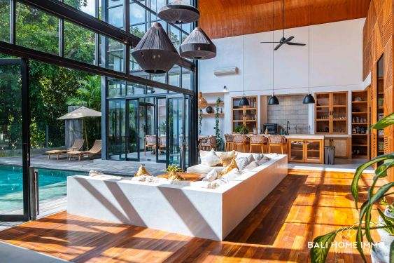 Image 4 from Villa de 3 + 1 chambres en bord de rivière à vendre et à louer à Pererenan Beachside