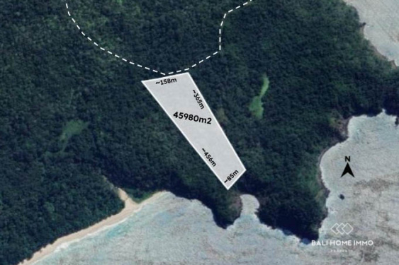 Image 1 from 4.5 hectare Land with Ocean View for Sale in Central Sumba