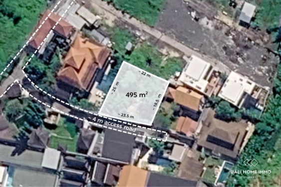 495 m² Land for Sale in Berawa