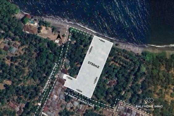 Image 1 from DISEWAKAN TANAH PINGGIR PANTAI SELUAS 57 ARE DI TEJAKULA, BULELENG
