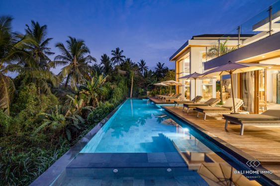 Image 9 from Luxury 6-bedroom villa with jungle and rice field views for sale and rent in Ubud Bali