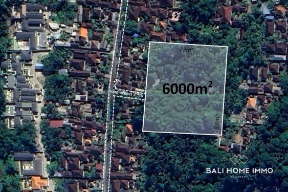 Image 1 from 60 Are Land for Sale Leasehold in Ubud Bali