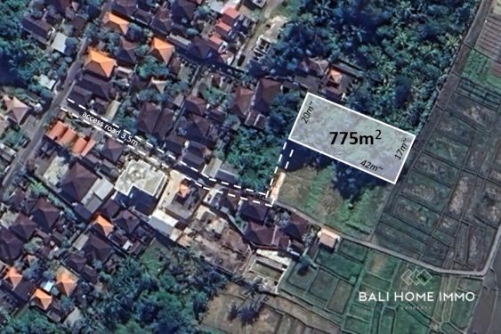 Image 1 from Tanah 7.75 are dijual hak milik di Cepaka Bali