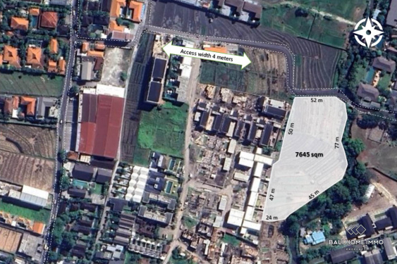 Image 1 from 76 are streefront land for sale in Berawa