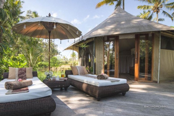Image 20 from Un complexe de glamping avec vue sur la jungle à vendre à Ubud