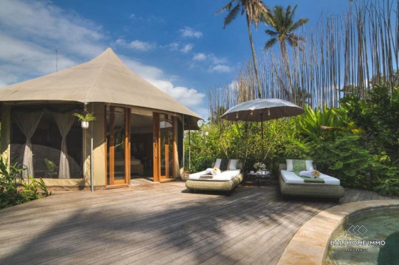 Image 19 from Un complexe de glamping avec vue sur la jungle à vendre à Ubud