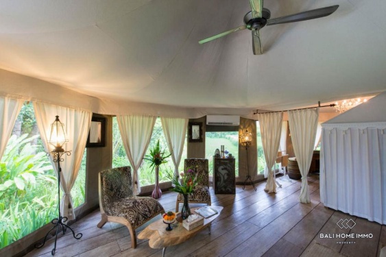 Image 14 from Un complexe de glamping avec vue sur la jungle à vendre à Ubud