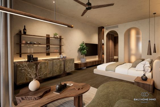 Image 10 from Apartemen 1 Kamar Tidur Off-plan Dijual Leasehold di Bali Canggu Batu Bolong Echo beach