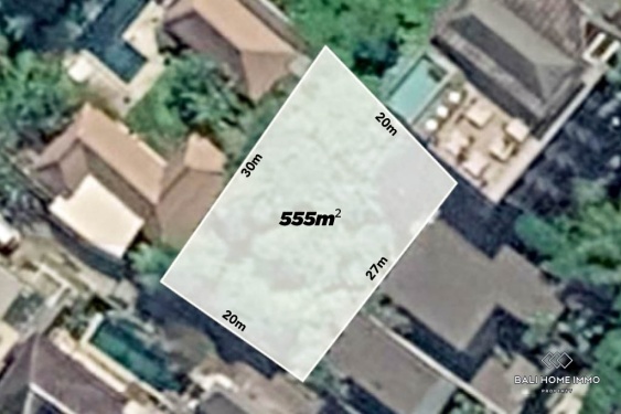 Attractive Land for Sale Freehold in Canggu Batu Bolong